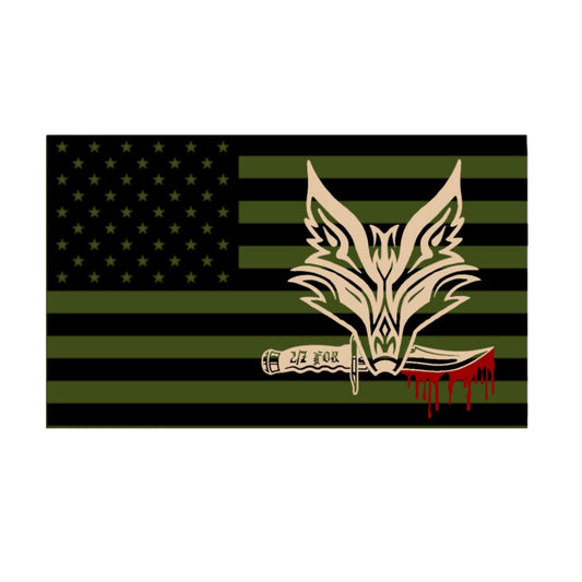 Fox Company USA flag